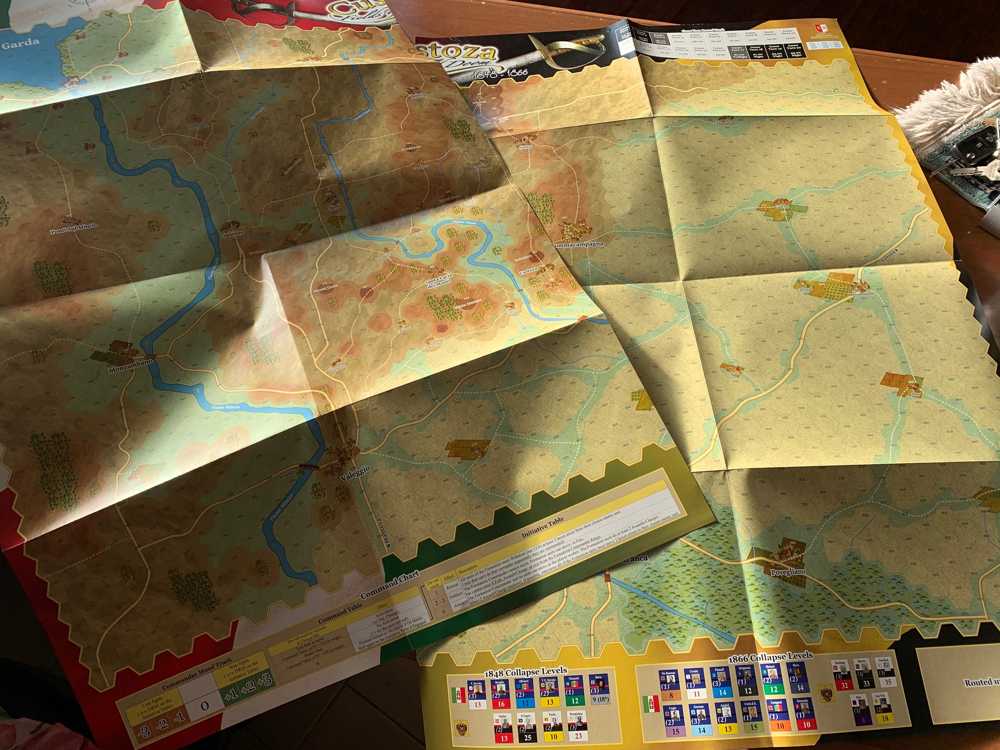custoza mappe