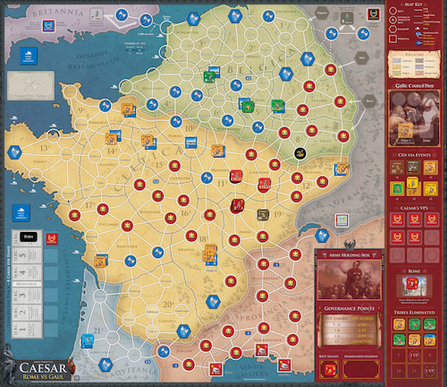 Caesar in GaulMap
